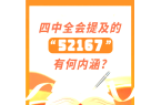 四中全會(huì)提及的“52167”有何內(nèi)涵？
